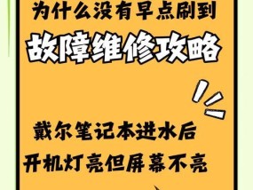 戴尔电脑黑屏问题如何解决？