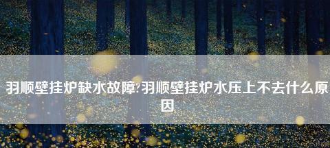 壁挂炉清洗除垢方法及注意事项（保持壁挂炉高效运行）  第1张