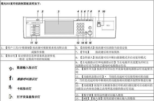 解读以理光复印机纸张设置代码（优化复印机纸张设置）  第1张