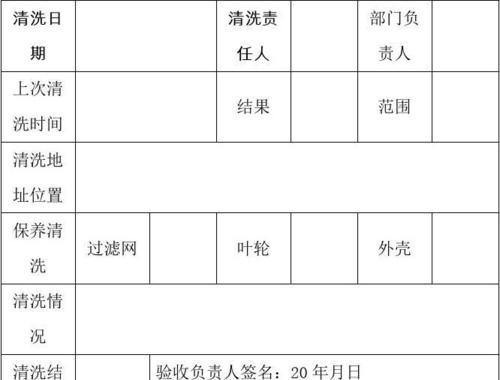 油烟机清洗价格表，了解清洗费用更省心（详细价目表及清洗服务项目一览，找到适合自己的清洗方案）  第1张