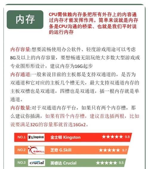 配大型电脑配置怎么选择？需要考虑哪些因素？  第2张