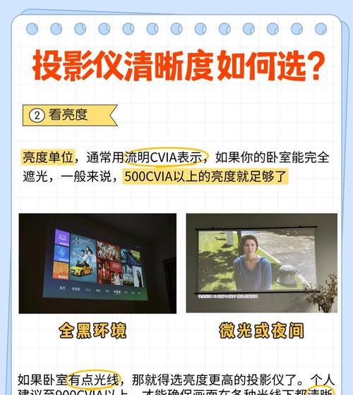 投影仪亮度调节方法是什么？  第2张